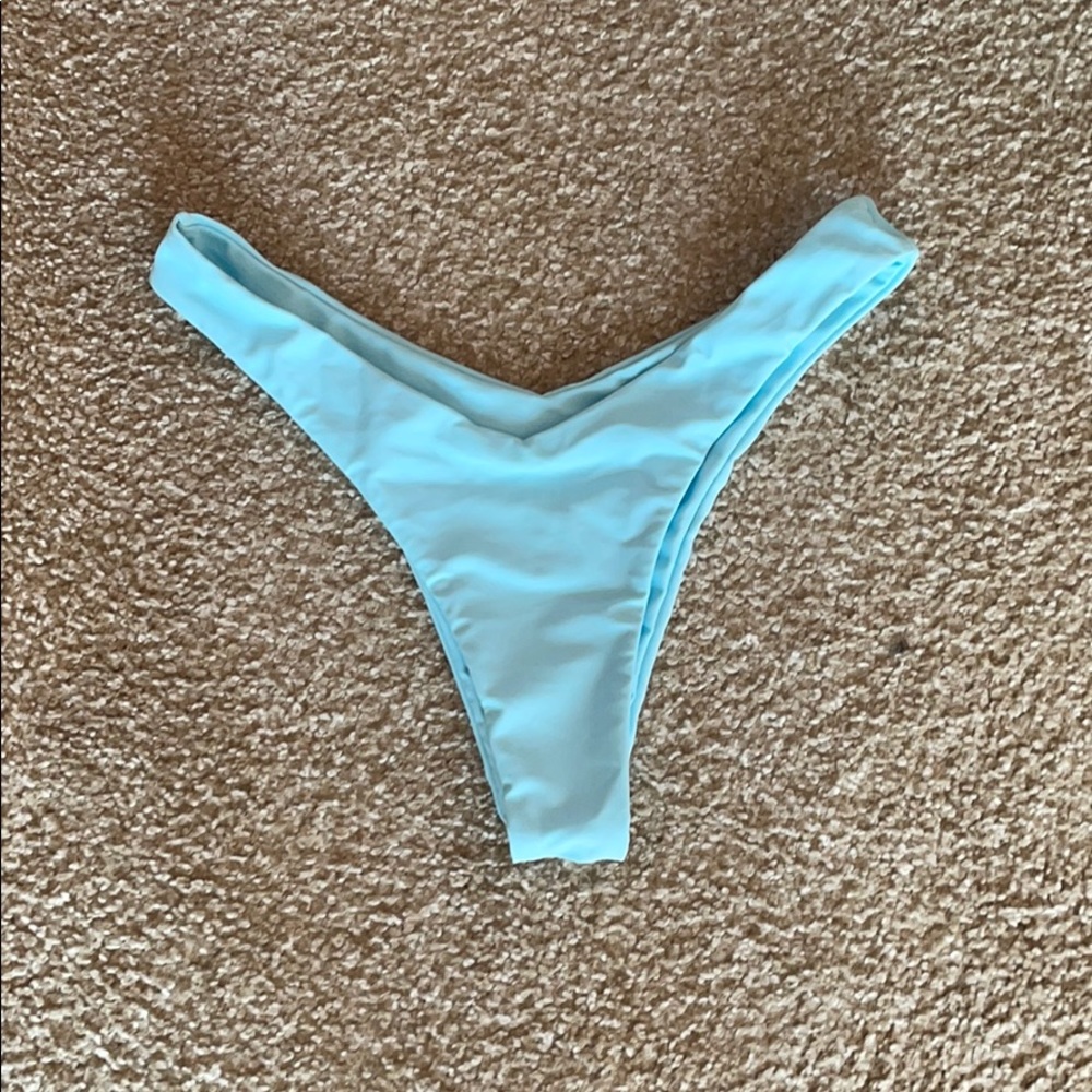 Light blue SHEIN BIKINI bottoms